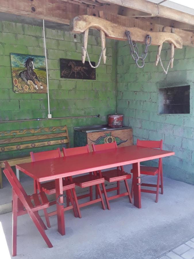 Casa aconchegante em estilo rústico Piratuba Exterior foto